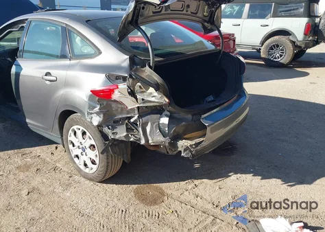 2012 Ford Focus Se from USA, damaged, VIN 1FAHP3F25CL378736